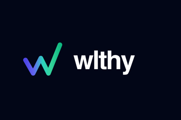 wlthy net worth dashboard showing a multi-currency portfolio